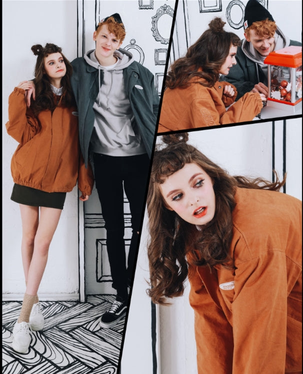 ダブルユーブイプロジェクト(WV PROJECT) CANU COTTON JACKET Camel MJJK7218