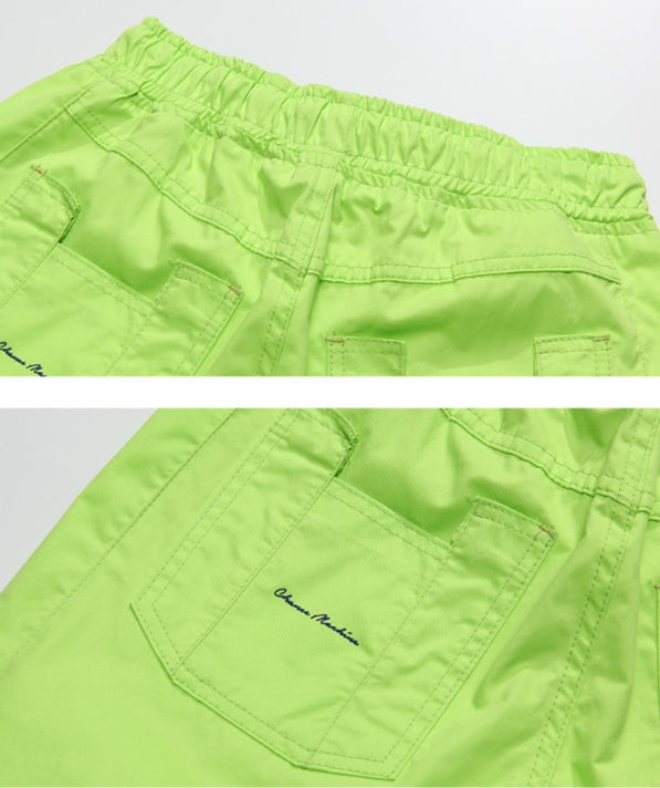 ダブルユーブイプロジェクト(WV PROJECT) AWAY SHORTS LIME MJSP7247