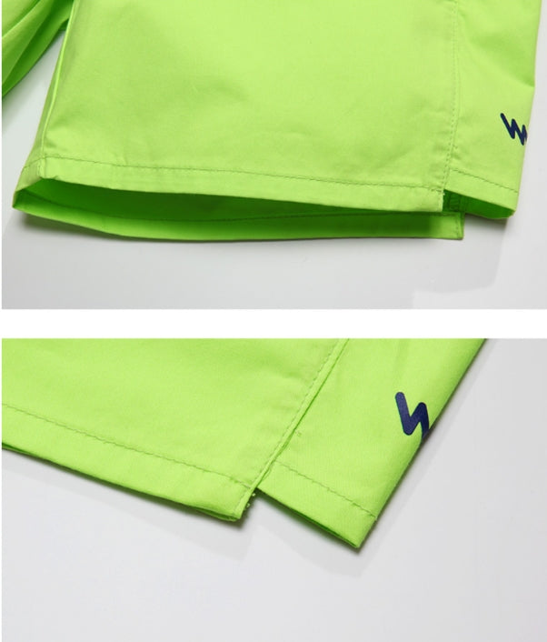 ダブルユーブイプロジェクト(WV PROJECT) AWAY SHORTS LIME MJSP7247