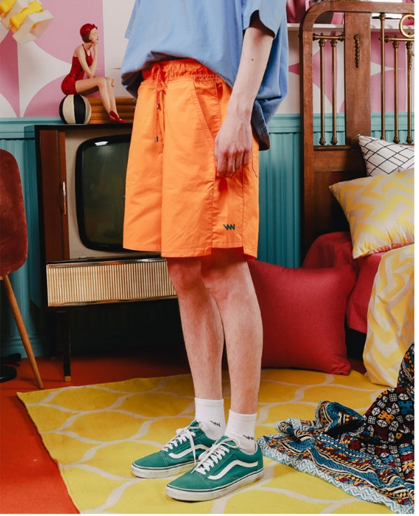 ダブルユーブイプロジェクト(WV PROJECT) AWAY SHORTS ORANGE MJSP7247