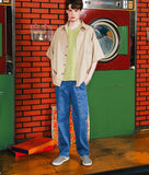 ダブルユーブイプロジェクト(WV PROJECT) TOMSON SEMI-WIDE DENM PANTS LIGHT BLUE CJLP7277