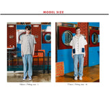 ダブルユーブイプロジェクト(WV PROJECT) TOMSON SEMI-WIDE DENM PANTS LIGHT BLUE CJLP7277