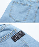 ダブルユーブイプロジェクト(WV PROJECT) TOMSON SEMI-WIDE DENM PANTS LIGHT BLUE CJLP7277