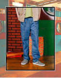 ダブルユーブイプロジェクト(WV PROJECT) TOMSON SEMI-WIDE DENM PANTS BLUE CJLP7277