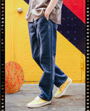 ダブルユーブイプロジェクト(WV PROJECT) TOMSON SEMI-WIDE DENM PANTS BLUE CJLP7277