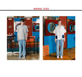 ダブルユーブイプロジェクト(WV PROJECT) TOMSON SEMI-WIDE DENM PANTS BLUE CJLP7277