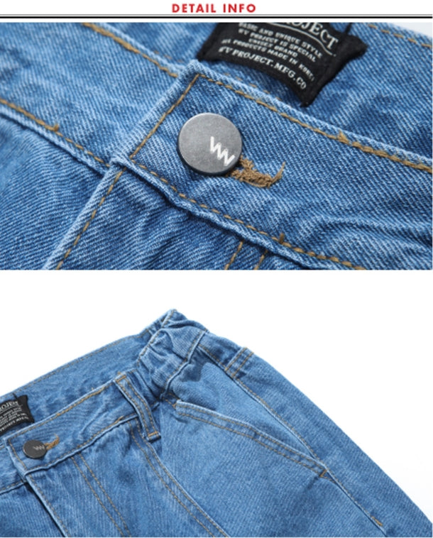 ダブルユーブイプロジェクト(WV PROJECT) TOMSON SEMI-WIDE DENM PANTS BLUE CJLP7277