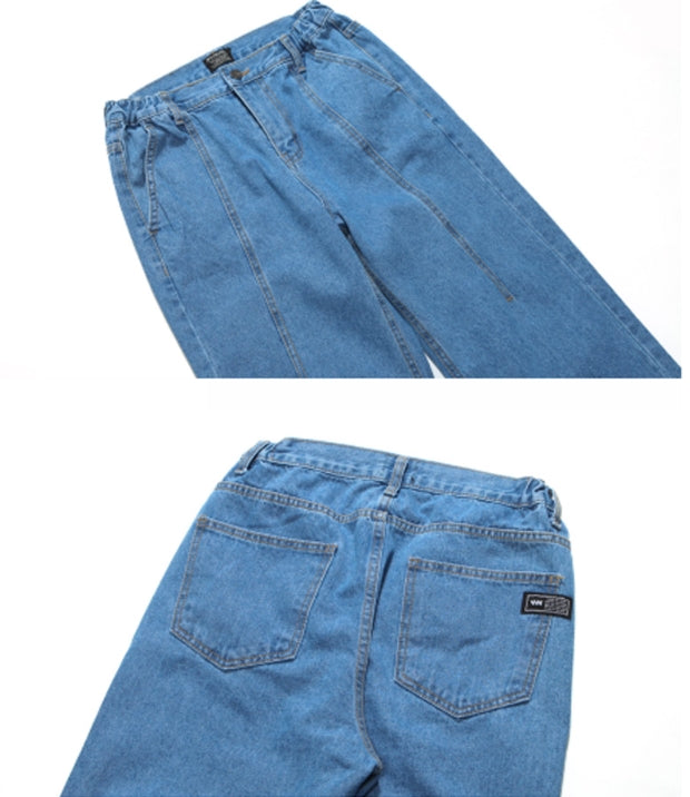 ダブルユーブイプロジェクト(WV PROJECT) TOMSON SEMI-WIDE DENM PANTS BLUE CJLP7277