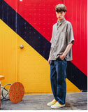 ダブルユーブイプロジェクト(WV PROJECT) TOMSON SEMI-WIDE DENM PANTS DEEPBLUE CJLP7277