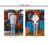 ダブルユーブイプロジェクト(WV PROJECT) TOMSON SEMI-WIDE DENM PANTS DEEPBLUE CJLP7277