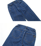 ダブルユーブイプロジェクト(WV PROJECT) TOMSON SEMI-WIDE DENM PANTS DEEPBLUE CJLP7277