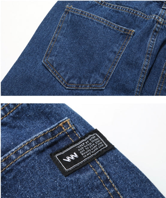 ダブルユーブイプロジェクト(WV PROJECT) TOMSON SEMI-WIDE DENM PANTS DEEPBLUE CJLP7277
