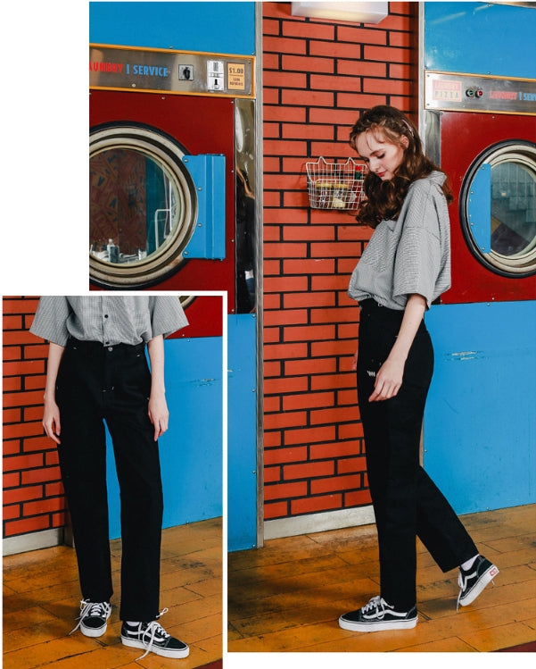 ダブルユーブイプロジェクト(WV PROJECT) Dylan DENIM PANTS BLACK CJLP7279
