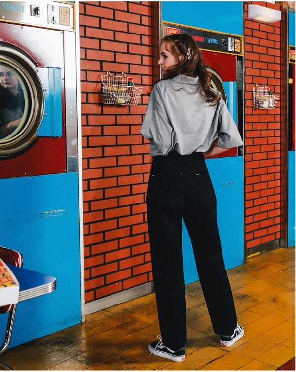 ダブルユーブイプロジェクト(WV PROJECT) Dylan DENIM PANTS BLACK CJLP7279