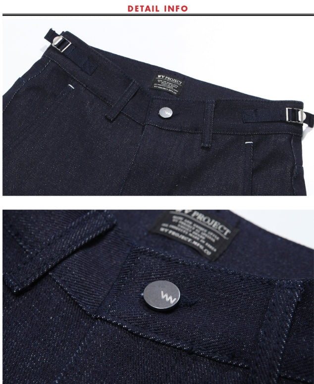 ダブルユーブイプロジェクト(WV PROJECT) Dylan DENIM PANTS BLUE CJLP7279