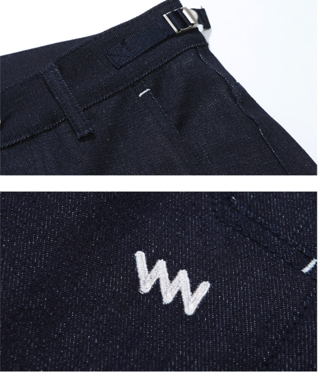 ダブルユーブイプロジェクト(WV PROJECT) Dylan DENIM PANTS BLUE CJLP7279