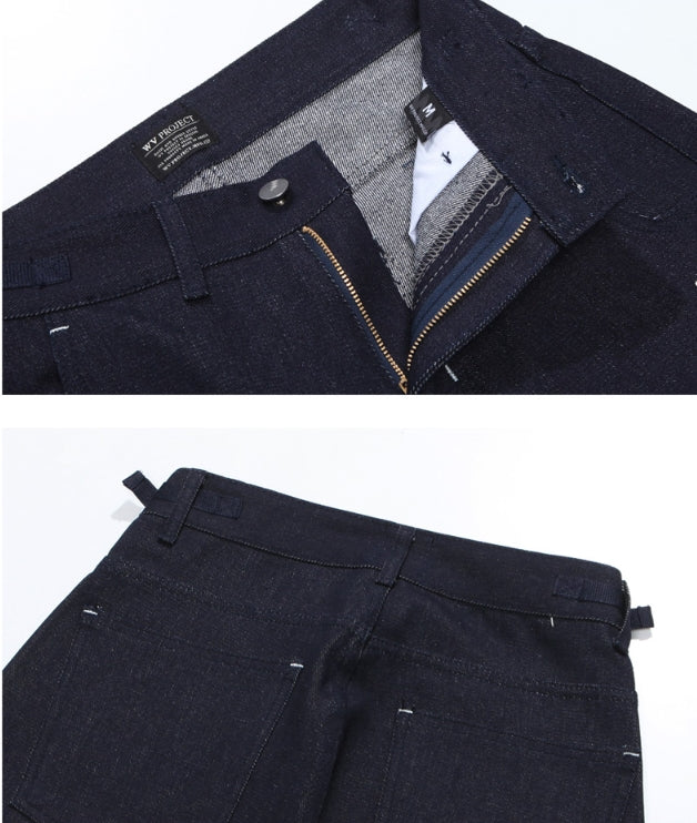 ダブルユーブイプロジェクト(WV PROJECT) Dylan DENIM PANTS BLUE CJLP7279