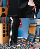 ダブルユーブイプロジェクト(WV PROJECT) Head Light TRACK PANTS BLACK KHLP7282