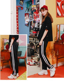 ダブルユーブイプロジェクト(WV PROJECT) Head Light TRACK PANTS BLACK KHLP7282