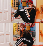 ダブルユーブイプロジェクト(WV PROJECT) Head Light TRACK PANTS BLACK KHLP7282