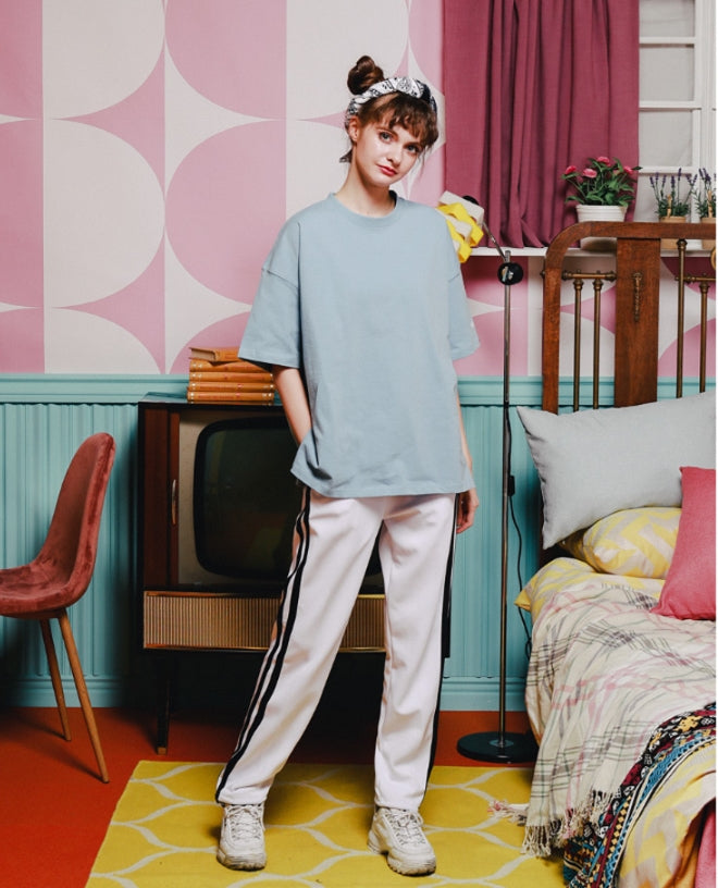 ダブルユーブイプロジェクト(WV PROJECT) Head Light TRACK PANTS White KHLP7282