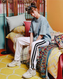 ダブルユーブイプロジェクト(WV PROJECT) Head Light TRACK PANTS White KHLP7282