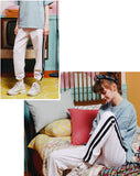 ダブルユーブイプロジェクト(WV PROJECT) Head Light TRACK PANTS White KHLP7282