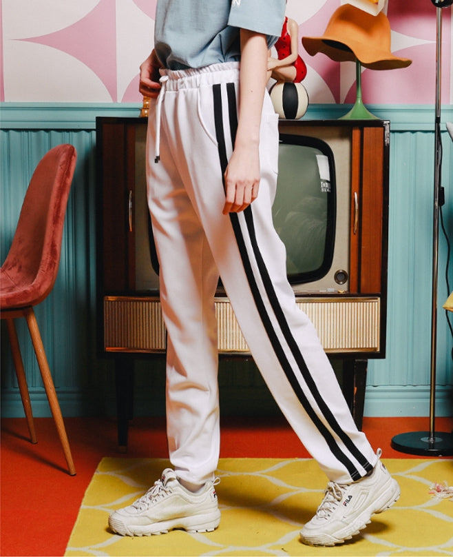 ダブルユーブイプロジェクト(WV PROJECT) Head Light TRACK PANTS White KHLP7282