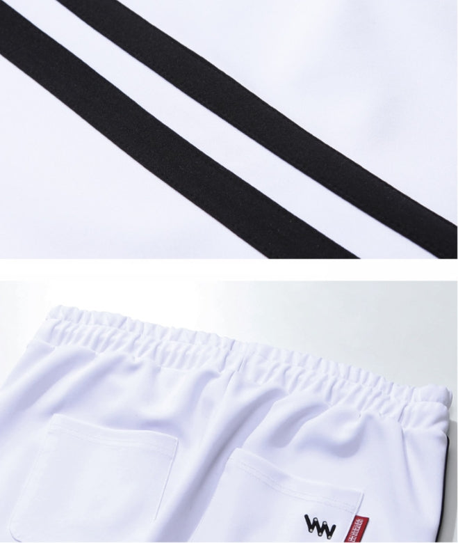ダブルユーブイプロジェクト(WV PROJECT) Head Light TRACK PANTS White KHLP7282