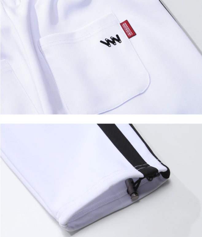 ダブルユーブイプロジェクト(WV PROJECT) Head Light TRACK PANTS White KHLP7282