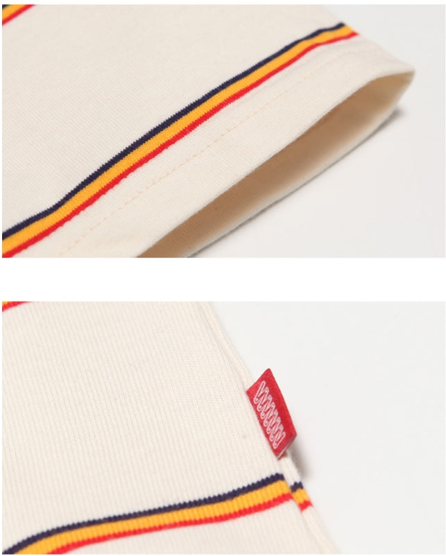 ダブルユーブイプロジェクト(WV PROJECT) DOUBLETHIN 1/2 SLEEVE (CREAM) JJST7094