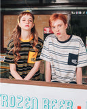 ダブルユーブイプロジェクト(WV PROJECT) DANNIE STRIPE SHORT SLEEVE JJST7172
