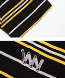 ダブルユーブイプロジェクト(WV PROJECT) DANNIE STRIPE SHORT SLEEVE JJST7172