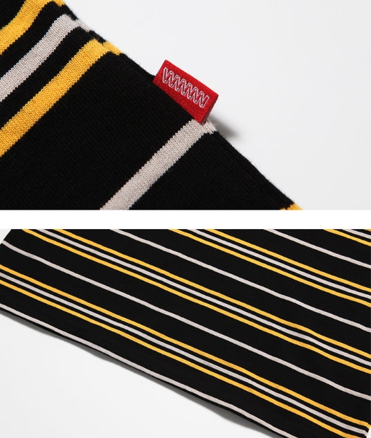 ダブルユーブイプロジェクト(WV PROJECT) DANNIE STRIPE SHORT SLEEVE JJST7172