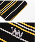 ダブルユーブイプロジェクト(WV PROJECT) DANNIE STRIPE SHORT SLEEVE 1+1 JJST7172