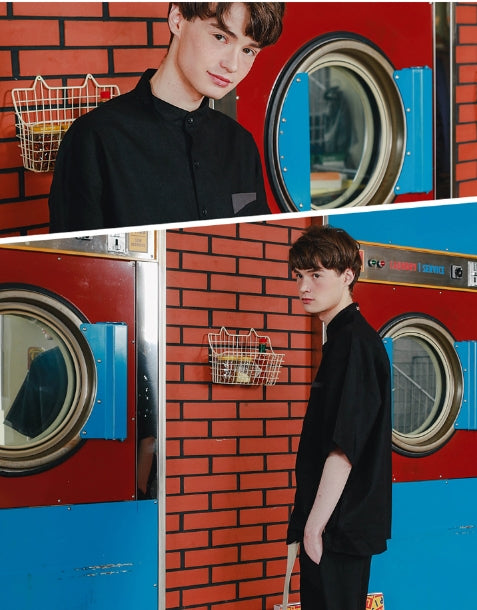 ダブルユーブイプロジェクト(WV PROJECT) NAME HENLEYNECK SHORT SHIRTS SWSS7276