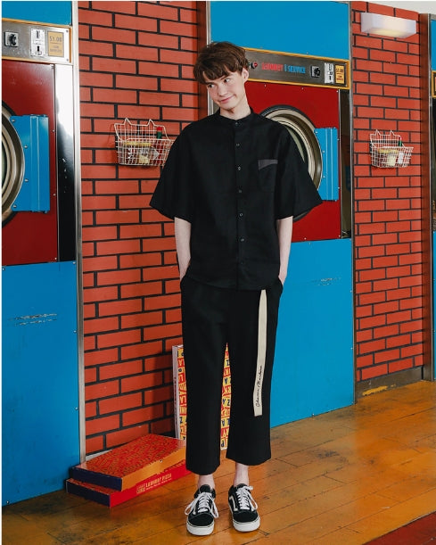 ダブルユーブイプロジェクト(WV PROJECT) NAME HENLEYNECK SHORT SHIRTS SWSS7276