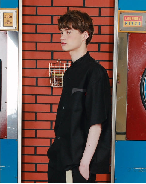 ダブルユーブイプロジェクト(WV PROJECT) NAME HENLEYNECK SHORT SHIRTS SWSS7276
