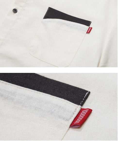 ダブルユーブイプロジェクト(WV PROJECT) NAME HENLEYNECK SHORT SHIRTS SWSS7276