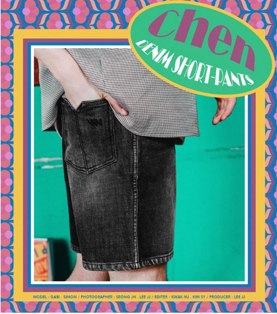 ダブルユーブイプロジェクト(WV PROJECT) CHEN DENIM SHORT PANTS MJSP7286