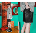 ダブルユーブイプロジェクト(WV PROJECT) CHEN DENIM SHORT PANTS MJSP7286