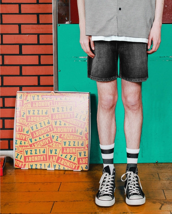 ダブルユーブイプロジェクト(WV PROJECT) CHEN DENIM SHORT PANTS MJSP7286