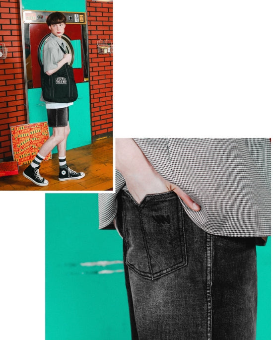 ダブルユーブイプロジェクト(WV PROJECT) CHEN DENIM SHORT PANTS MJSP7286