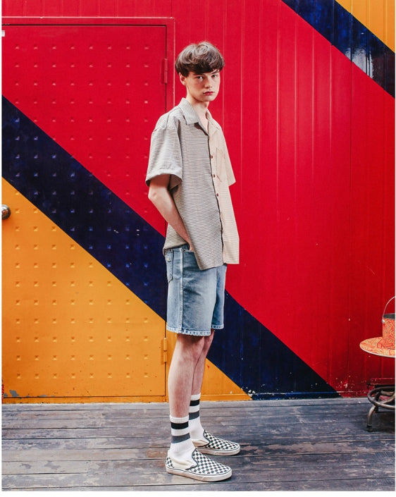 ダブルユーブイプロジェクト(WV PROJECT) CHEN DENIM SHORT PANTS MJSP7286
