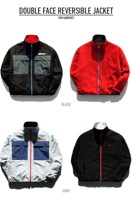 ティーダヴリューエヌ(TWN) DOUBLE FACE REVERSIBLE JACKET (4color) STOT3153