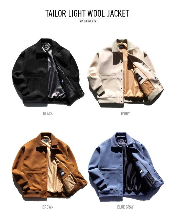 ティーダヴリューエヌ(TWN) TAILOR LIGHT WOOL JACKET YMOT3172