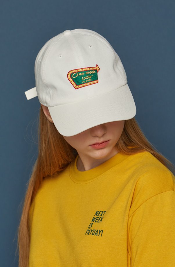 スローアシッド(SLOW ACID) Vacation Cap (WHITE)