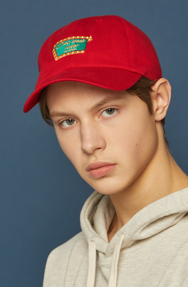 スローアシッド(SLOW ACID) Vacation Cap (RED)