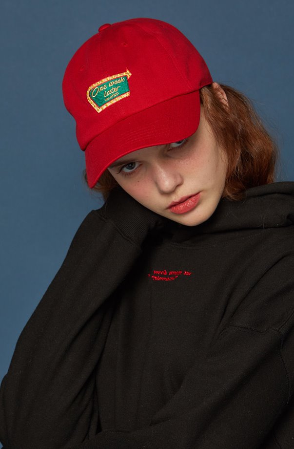 スローアシッド(SLOW ACID) Vacation Cap (RED)