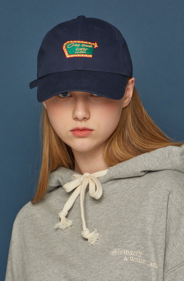 スローアシッド(SLOW ACID) Vacation Cap (NAVY)